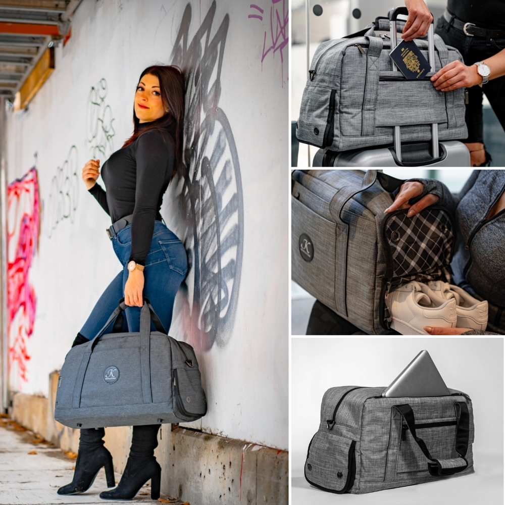 Designer fashion duffle bags